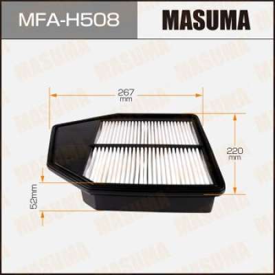 Фильтр воздушный A8512 MASUMA HONDA/ ACCORD/ V2400 08- (1/40)