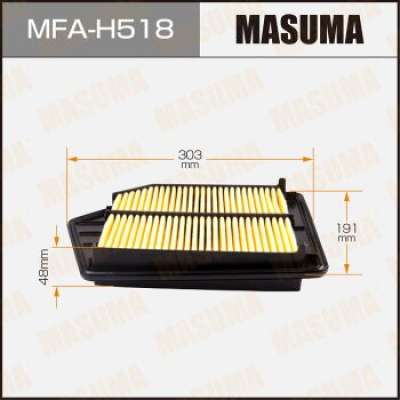 Фильтр воздушный A8525 MASUMA HONDA/ ACCORD/ CP2 2013- (1/40)