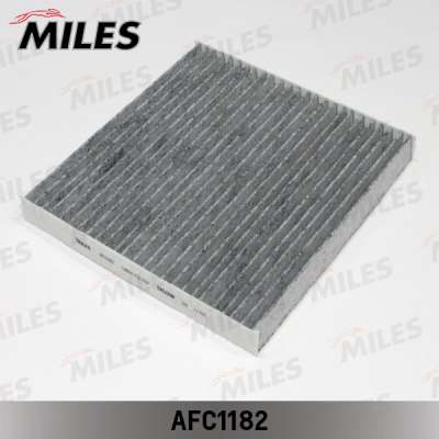 Фильтр салонный MILES - HONDA ACCORD 03-/CIVIC 06-/CR-V 07- угольный MILES - (FILTRON K1187A, MANN CUK2358, VIC AC-806E) AFC1182