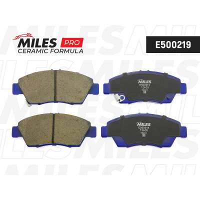 Колодки тормозные HONDA CIVIC 91-05 передние Ceramic Miles. Артикул - E500219