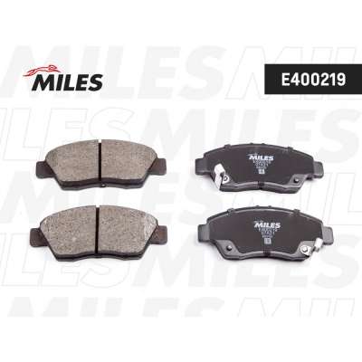 Колодки тормозные HONDA CIVIC 91-05 передние LowMetallic Miles. Артикул - E400219