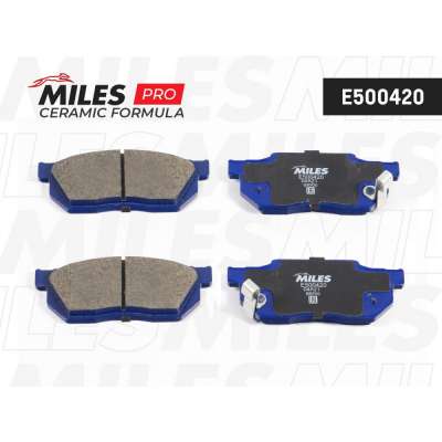 Колодки тормозные HONDA CIVIC/CRX/PRELUDE 83-95 передние Ceramic Miles. Артикул - E500420